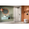 Radaway Modo F SL II Black Walk-in fekete zuhanyfal 85J