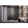 Radaway Modo F SL II Brushed Copper Walk-in szálcsiszolt réz zuhanyfal 60J