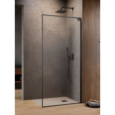 Radaway Modo F SL II Brushed GunMetal Walk-in szálcsiszolt fegyvermetál zuhanyfal 110B kád, zuhanykabin