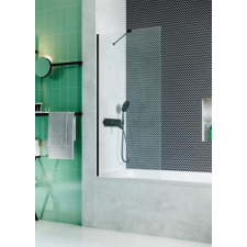  Radaway Modo New Black PNJ 50 fekete kádparaván kád, zuhanykabin