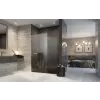 Radaway Modo New Gold II Walk-in arany zuhanyfal törölközőtartóval 160 átlátszó