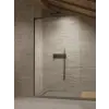 Radaway Modo SL II Black Walk-in fekete zuhanyfal 115 átlátszó jobbos
