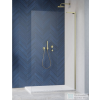 Radaway Modo SL II Brushed Gold 50 J walk-in zuhanyfal, szálcsiszolt arany (10319054-99-01R)