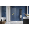 Radaway Modo SL II Brushed Gold Walk-in szálcsiszolt arany zuhanyfal 70 átlátszó balos