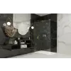 Radaway Modo SL II Gold Walk-in arany zuhanyfal 110 átlátszó balos