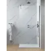 Radaway Modo X Brushed GunMetal II Walk-in szálcsiszolt fegyvermetál zuhanyfal 145 átlátszó