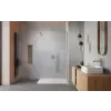 Radaway Modo X Brushed Nickel II Walk-in szálcsiszolt króm zuhanyfal 50 átlátszó