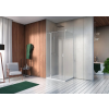 Radaway Nes 8 KDJ II szögletes zuhanykabin 90x100 átlátszó balos