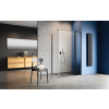 Radaway Nes Black KDJ II szögletes fekete zuhanykabin 120x80 átlátszó jobbos
