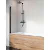 Radaway Nes Black PNJ I 80 kádparaván fekete balos 10011080-54-01L