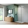 Radaway Nes Black Walk-in II Frame fekete zuhanyfal 110 átlátszó