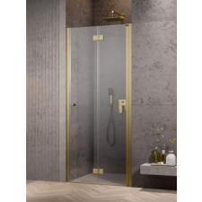 Radaway Nes Brushed Gold DWB szálcsiszolt arany zuhanyajtó 80J kád, zuhanykabin