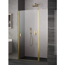 Radaway Nes Brushed Gold DWJ II szálcsiszolt arany zuhanyajtó 120B kád, zuhanykabin