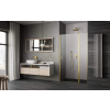 Radaway Nes Brushed Gold DWJ II szálcsiszolt arany zuhanyajtó 90J