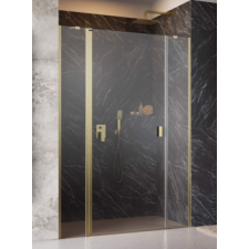 Radaway Nes Brushed Gold DWJS szálcsiszolt arany zuhanyajtó 120J kád, zuhanykabin