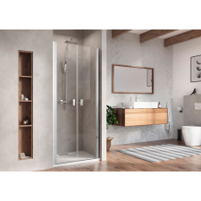 Radaway Nes DWD I zuhanyajtó 120 átlátszó kád, zuhanykabin