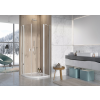 Radaway Nes PDD II íves zuhanykabin 80x80 átlátszó