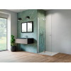 Radaway Nes Walk-in KDD-B 90 zuhanyfal, króm profil, balos 10024090-01-01L