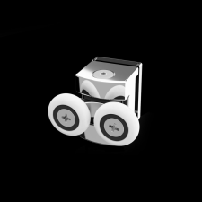 Radaway Premium Pro Black KDJ szögletes fekete zuhanykabin 120x100 átlátszó jobbos kád, zuhanykabin