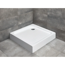 Radaway Rodos C 80x80 szögletes zuhanytálca ST 90 zuhanyszifonnal 4K88155-04 kád, zuhanykabin