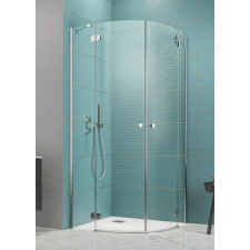 Radaway Torrenta PDD 80x80 íves zuhanykabin, átlátszó, króm, 131610-01-01 kád, zuhanykabin