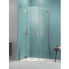 Radaway Torrenta PDD E 100x80 íves zuhanykabin, átlátszó, króm, 131640-01-01