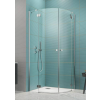 Radaway Torrenta PDD E 90x80 íves zuhanykabin, átlátszó, króm, 131630-01-01