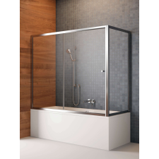 Radaway Vesta DWJ+S kádparaván 160x75 átlátszó kád, zuhanykabin