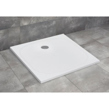  Radaway Zantos C szögletes lapos 90x90 műmárvány zuhanytálca szifonnal kád, zuhanykabin