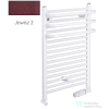 Radeco ARIA A1-500/1 490x535 törölközőszárítós radiátor, JOWISZ 2 (metál bordó) színben