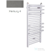 Radeco ARIA A4-600/2 1060x635 törölközőszárítós radiátor, MERKURY 4 (metál szürke) színben