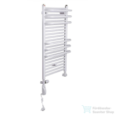 Radeco ARIA A6-400/2 1440x435 törölközőszárítós radiátor, fényes fehér színben fűtőtest, radiátor