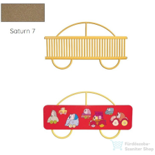 Radeco AUTO 680x1250 design radiátor gyerekszobába, SATURN 7 (metál homok) színben fűtőtest, radiátor