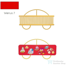 Radeco AUTO 680x1250 design radiátor gyerekszobába, WENUS 7 (antracit) színben fűtőtest, radiátor