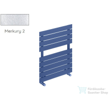 Radeco BARI A2-450/B 690x550 design radiátor,MERKURY 2 (ezüst) színben fűtőtest, radiátor