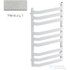 Radeco BILLY 2 930x530 törölközőszárítós radiátor, MERKURY 1 (metál ezüst) színben