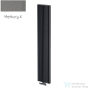 Radeco BORA 1800/25 1800x610 design radiátor, MERKURY 4 (metál szürke) színben
