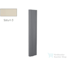 Radeco CAJA 1 1650x320 design radiátor, SATURN 3 (matt bézs) színben fűtőtest, radiátor