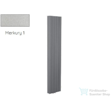 Radeco CAJA 4 1200x645 design radiátor, MERKURY 1 (metál ezüst) színben fűtőtest, radiátor