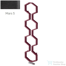 Radeco CARMEL 1800x400 design radiátor,MARS 5 (antracit) színben fűtőtest, radiátor