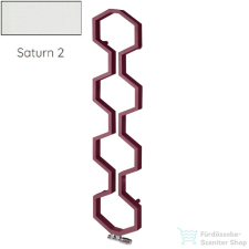 Radeco CARMEL 1800x400 design radiátor,SATURN 2 (matt fehér) színben fűtőtest, radiátor