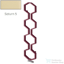 Radeco CARMEL 1800x400 design radiátor,SATURN 5 (matt krém) színben fűtőtest, radiátor