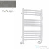 Radeco ENZO AK2-600/EL 715x630 törölközőszárítós radiátor, MERKURY 4 (metál szürke) színben