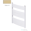 Radeco ENZO AK3-500/EL 850x530 törölközőszárítós radiátor, SATURN 4 (metál bézs) színben