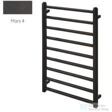 Radeco FADO 2 910x530 törölközőszárítós radiátor, MARS 4 (metál antracit) színben fűtőtest, radiátor