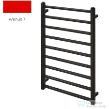 Radeco FADO 2 910x530 törölközőszárítós radiátor, WENUS 7 (piros) színben fűtőtest, radiátor