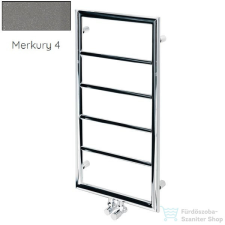 Radeco FRAGIL KOLOR 850x435 design radiátor, MERKURY 4 (metál szürke) színben fűtőtest, radiátor