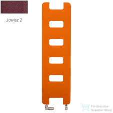 Radeco HEAVEN 1600x450 design radiátor, JOWISZ 2 (metál bordó) színben fűtőtest, radiátor