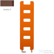 Radeco HEAVEN 1600x450 design radiátor, JOWISZ 5 (matt barna) színben fűtőtest, radiátor