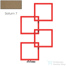 Radeco LOCO 4 1255x685 design radiátor, SATURN 7 (metál homok) színben,jobbos fűtőtest, radiátor